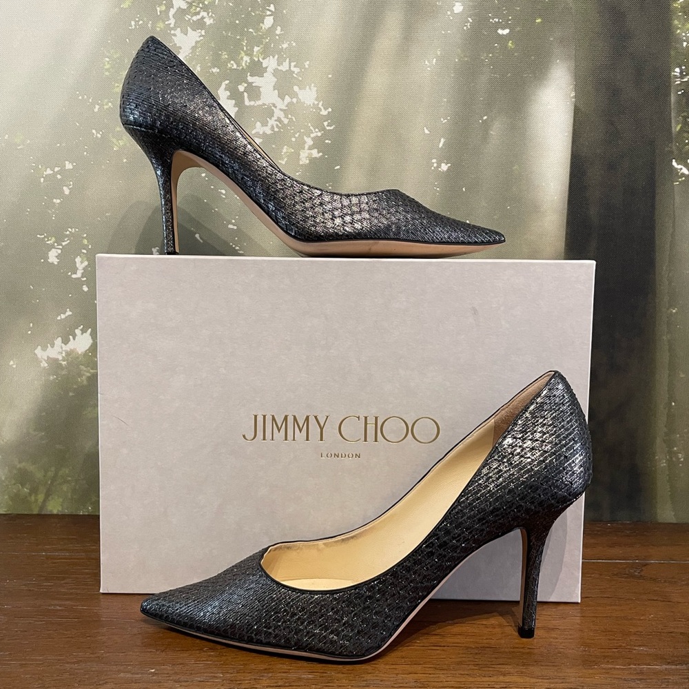 Leather Jimmy Choo Heels Size 39.5